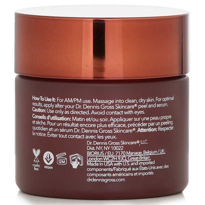 Dr Dennis Gross Advanced Retinol + Ferulic Intense Wrinkle Cream 60ml