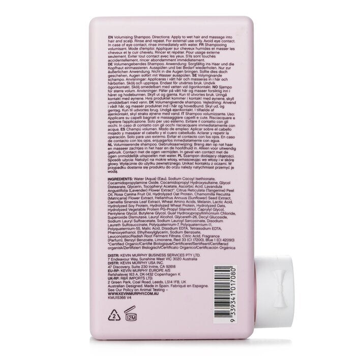 Kevin Murphy Angel.Wash Shampoo (voor fijn haar, kleurveilige shampoo) 250 ml/8,4 oz