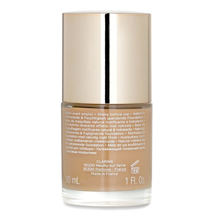 Clarins Skin Illusion Velvet Natuurlijke matterende en hydraterende foundation - # 111N 30 ml/1 oz