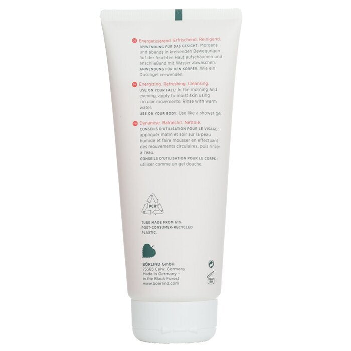 Annemarie Borlind Men System Energy Boost 2-in-1 Reiniger Gezicht & Lichaam 200ml/6.76oz