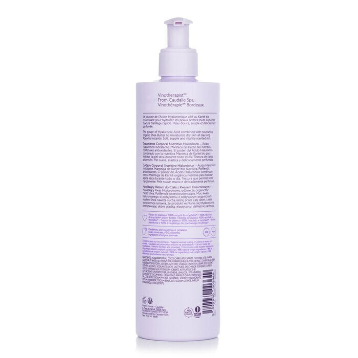 Caudalie Vinotherapist Hyaluronic Nourishing Body Lotion 400ml