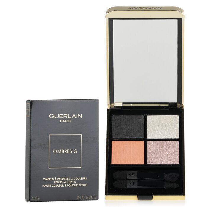 Guerlain Ombres G Oogschaduw Quad 4 Kleuren (Multi Effect, Intense Kleur, Langdurig) - # 011 Imperial Moon 4x1.5g/0.05oz