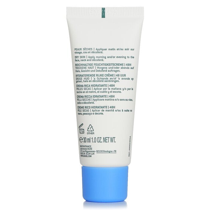 Nuxe Crème Fraiche De Beaute 48HR Hydraterende Rijke Crème - Droge Huid 30ml/1oz