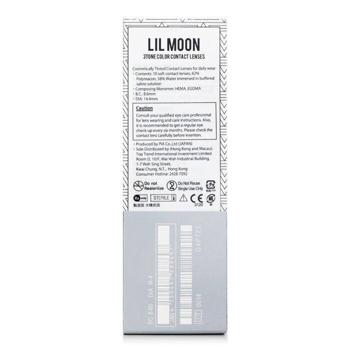 Pia Lilmoon Cream Beige 1 Day Color Contactlenzen - - 4.00 10st