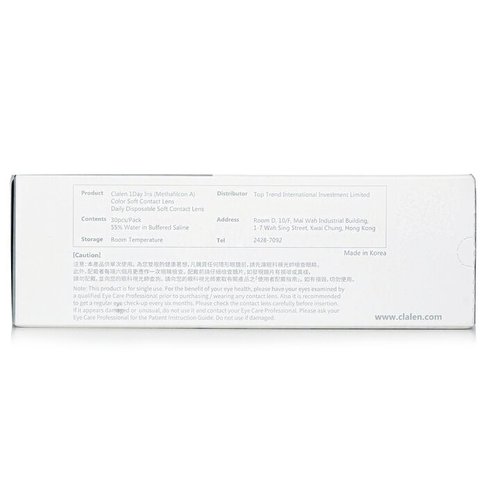 Clalen 1 Day Iris Alicia Brown Kleur Contactlenzen -2.50 30st