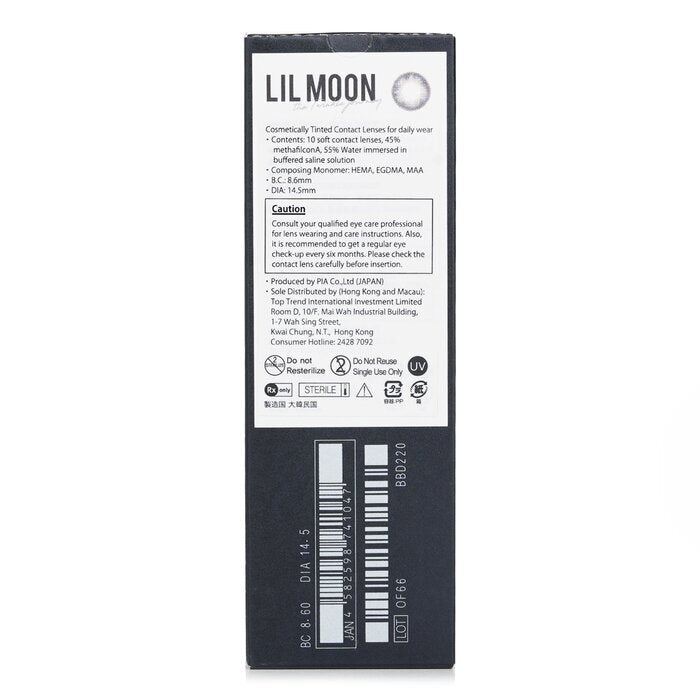 Pia Lilmoon Rusty Gray 1 Day Color Contactlenzen - - 2.00 10st