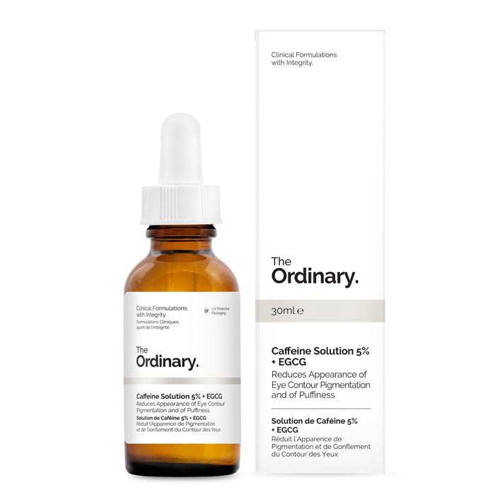 De gewone cafeïne-oplossing 5% + EGCG 30 ml