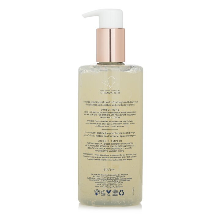 Kora Organics Vernieuwende Hand- en Lichaamszeep 300ml/10.14oz