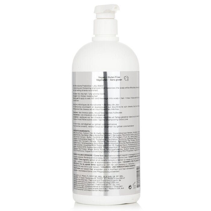 IGK Extra Love Volume & Verdikking Shampoo 1000ml/33.8oz