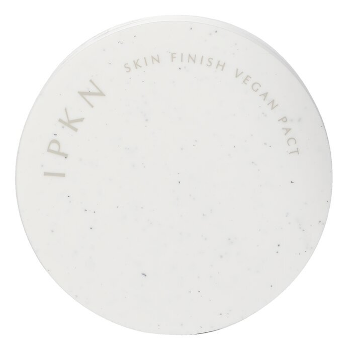 IPKN Skin Finish Vegan Pact - # 21 Nude Beige 12g + 12g navulling