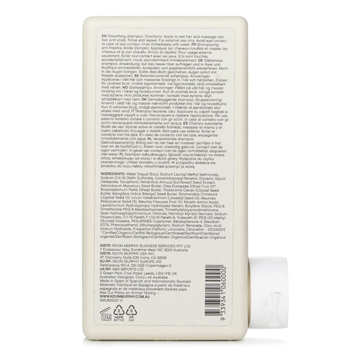 Kevin Murphy Smooth.Again.Wash (Gladmakende shampoo - voor dik, stug haar) 250 ml/8,4 oz