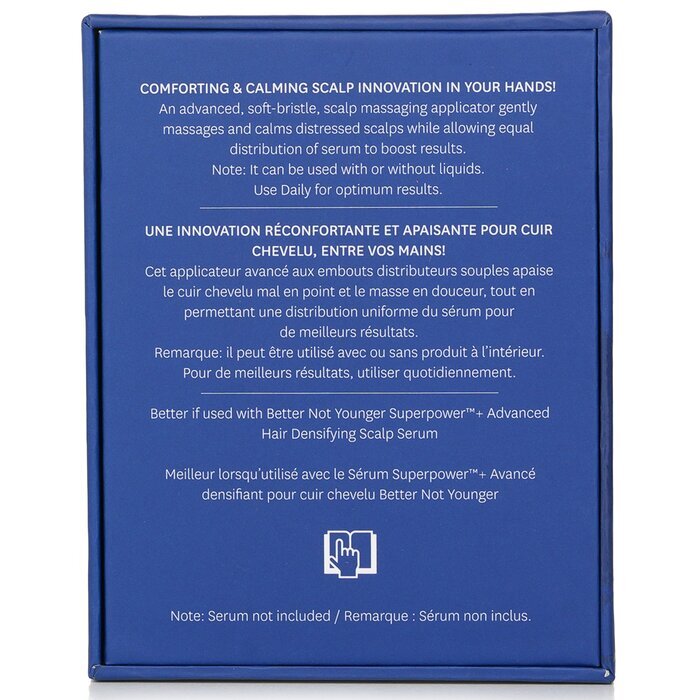 Better Not Younger Superpower+ Advanced Comfort Gentle Scalp Massaging Serum Applicator 1 st.