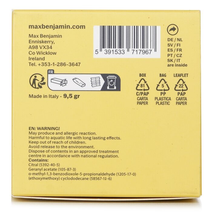 Max Benjamin Autogeur - Grapefruit Shores 1st