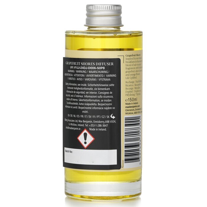 Max Benjamin Grapefruit Shores Diffuser Navulling 150ml