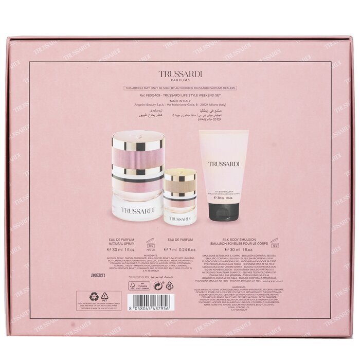 Trussardi Life Style Weekendkoffer 3-delig