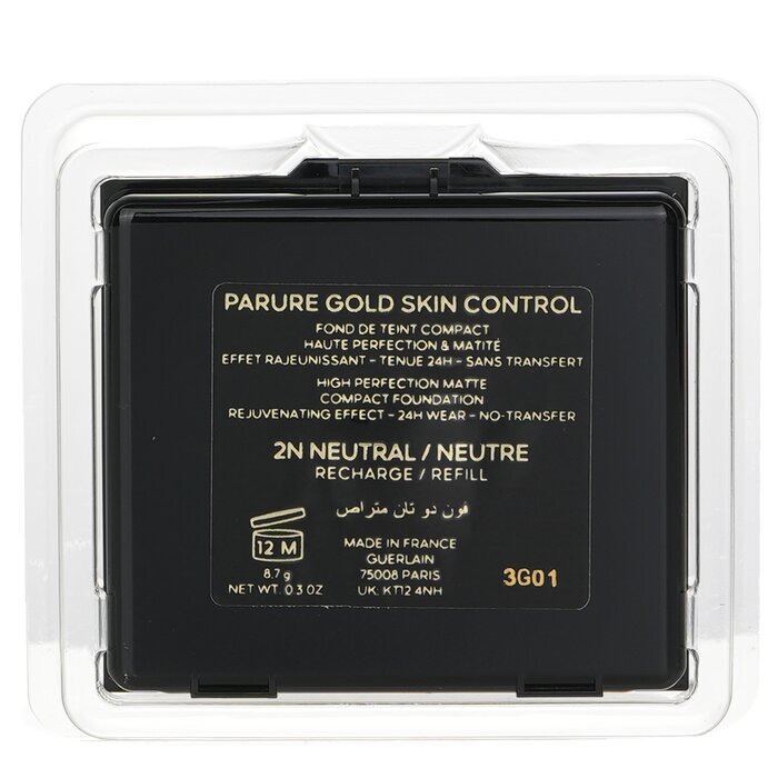 Guerlain Parure Gold Skin Control High Perfection Matte Compact Foundation Refill - 2N 8,7 g