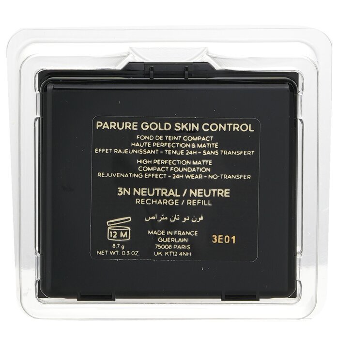 Guerlain Parure Gold Skin Control High Perfection Matte Compact Foundation Refill - # 3N 8,7 g/0,3 oz