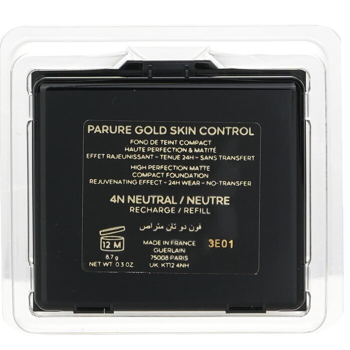 Guerlain Parure Gold Skin Control High Perfection Matte Compact Foundation Refill - # 4N 8,7 g/0,3 oz