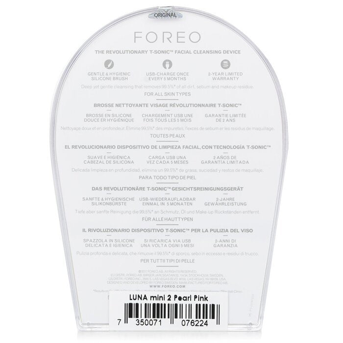 FOREO Luna Mini 2 Smart Mask Treatment Device - Parelroze 1 stuk