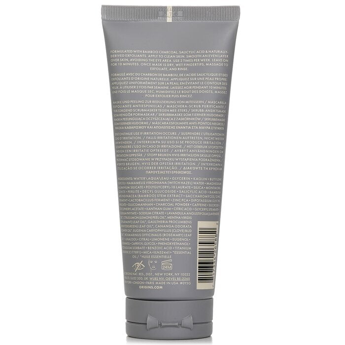 Origins Clear Improvement Mee-eter Verwijderend Masker Om Te Scrubmen 75ml