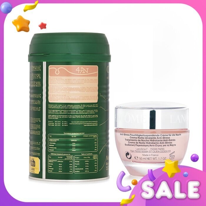 Camel MT Camel Milk Powder + Lancome Hydra Zen Nuit Nachtcrème 2 stuks