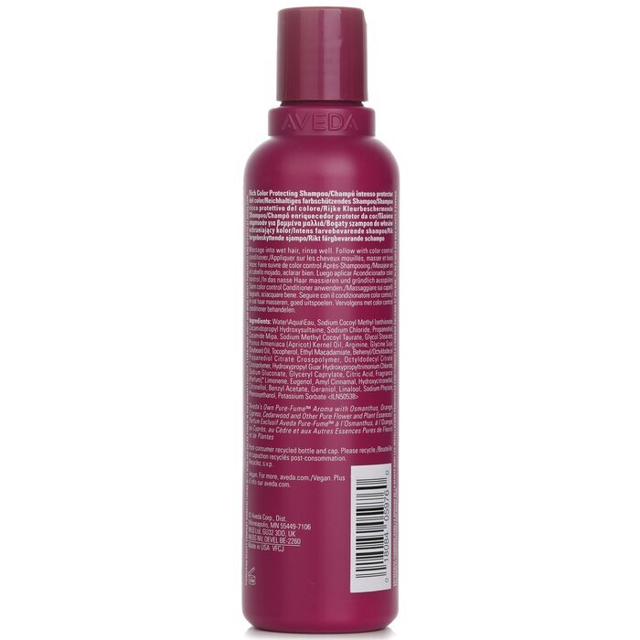 Aveda Color Control Shampoo Rijk 200ml