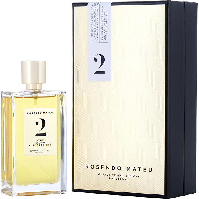 Rosendo Mateu Eau De Parfum Spray - 2 Citrus, Hout, Suède 100 ml