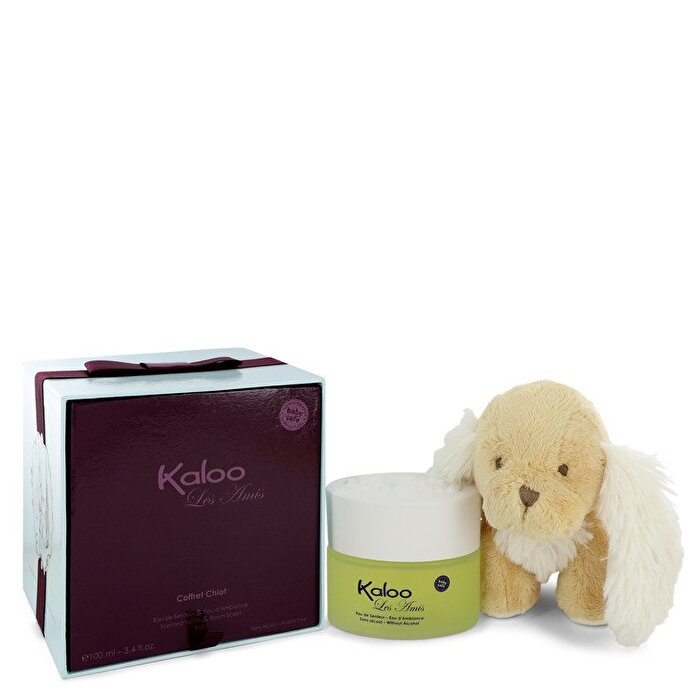 Kaloo Kaloo Les Amis Eau De Senteur Spray / Kamergeurspray (Alcoholvrij) + Gratis Fluffy Puppy 100ml/3.4oz