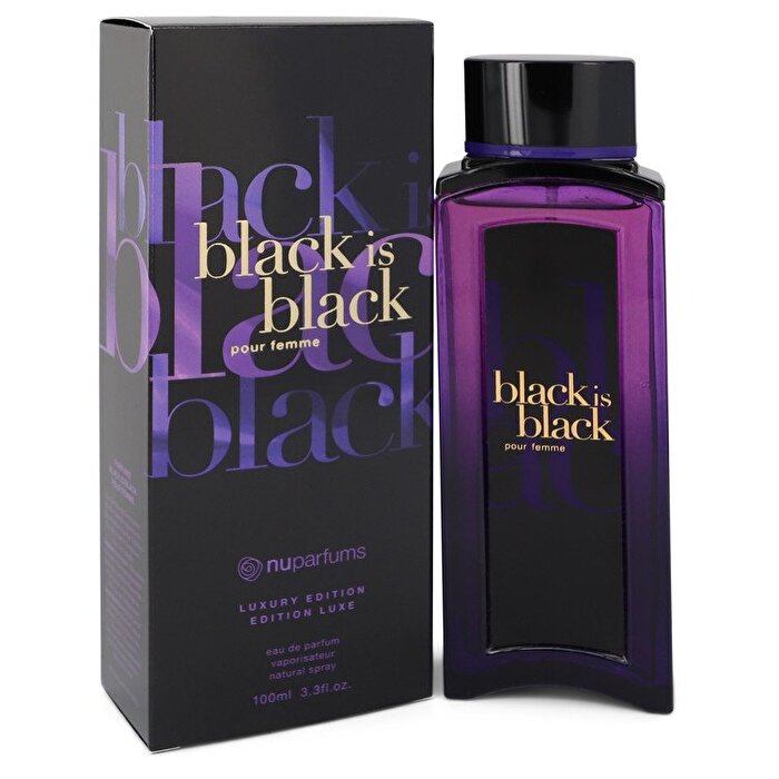 Nu Parfums Black Is Black Eau de Parfum Spray 100 ml/3,3 oz