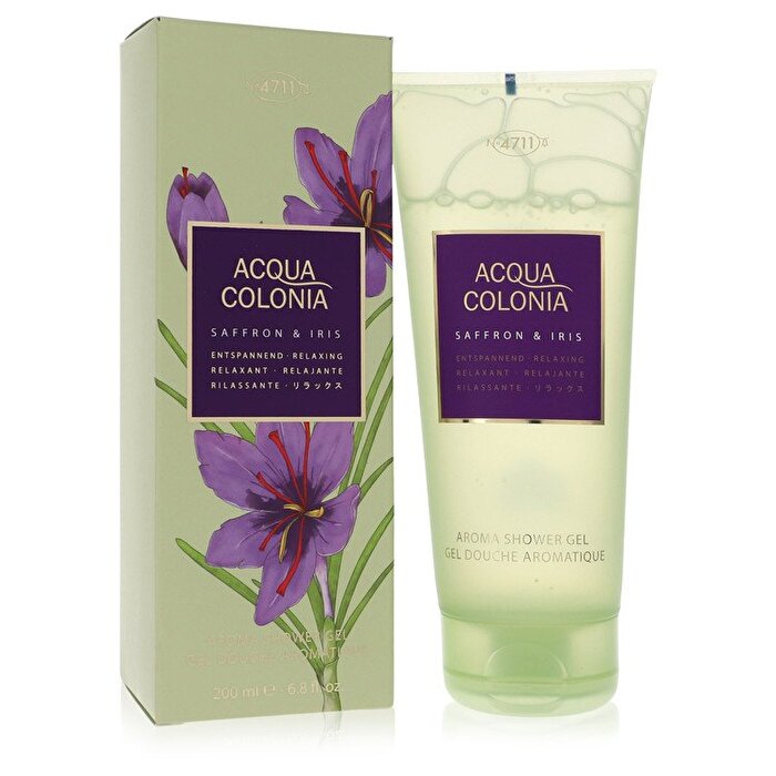 4711 4711 Acqua Colonia Saffraan & Iris Douchegel 200 ml/6,8 oz