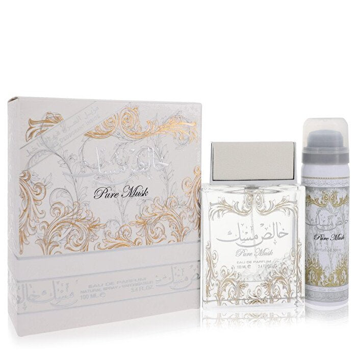 Lattafa Lattafa Pure Khalis Musk Eau de Parfum Spray Plus 1.7 Deodorant 100 ml/3,4 oz