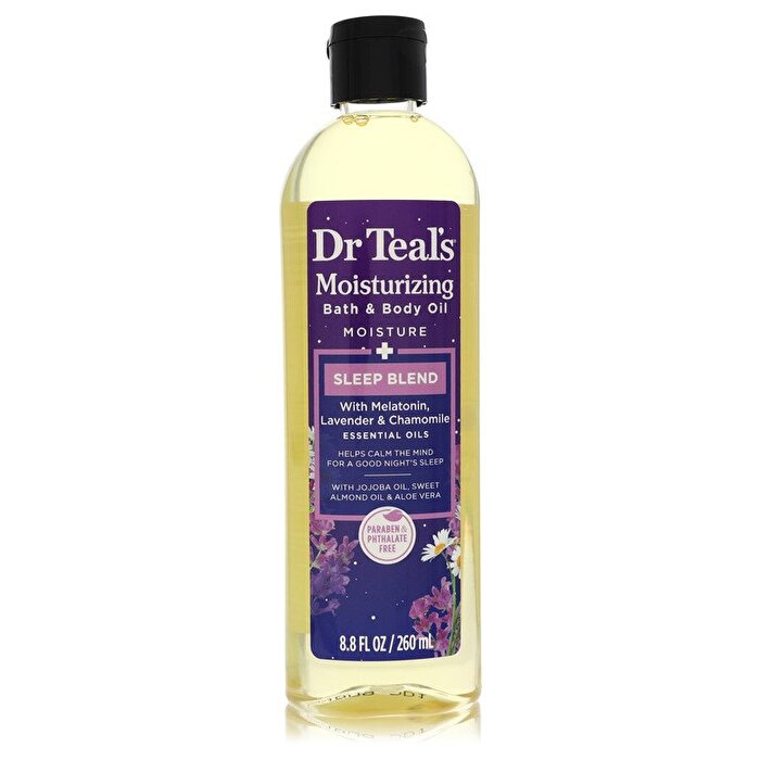 Dr Teal's Dr Teal's Moisturizing Bath & Body Oil Sleep Blend Bath & Body Oil met melatonine, lavendel en kamille 260 ml/8,8 oz