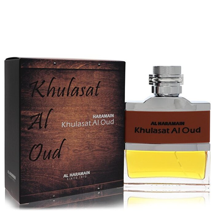 Al Haramain Al Haramain Khulasat Al Oud Eau De Parfum Spray (Unisex) 100 ml/3,4 oz