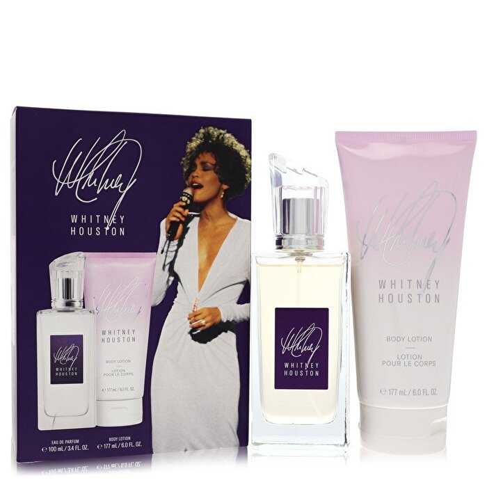 Whitney Houston Cadeauset - Eau De Parfum Spray + 6 oz Body Lotion