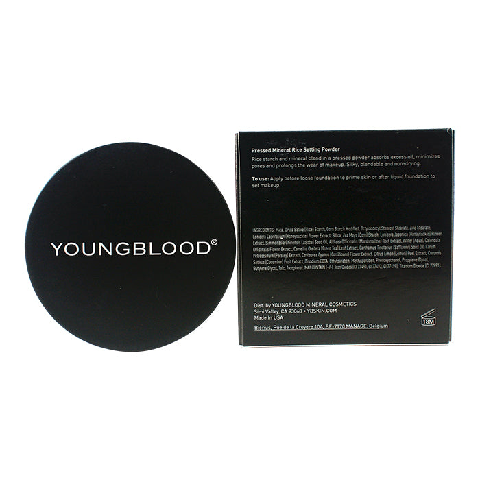 Youngblood Geperste Minerale Rijstpoeder - Licht 10g