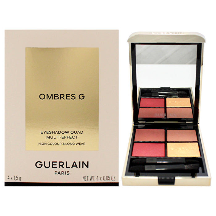 Guerlain Ombres G 4 Colors Eyeshadow Palette #214 Exotic Orchid 6g