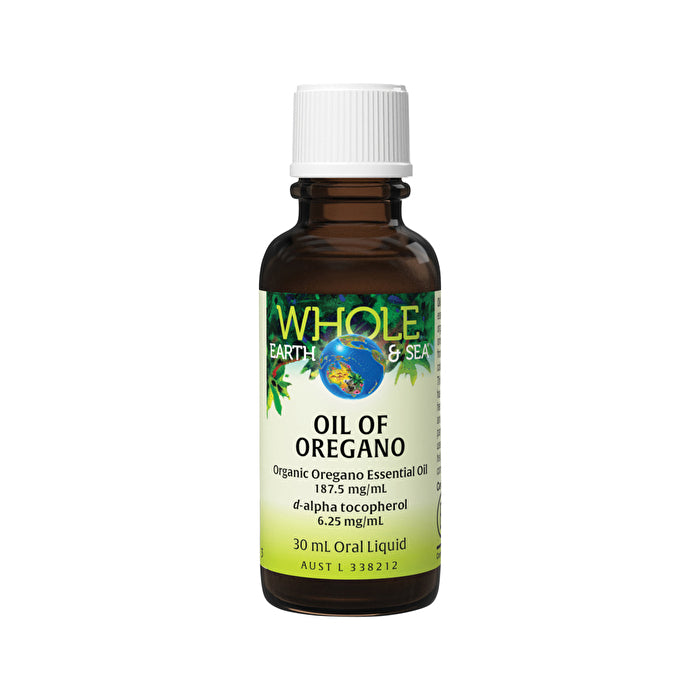 Whole Earth & Sea Oregano-olie, orale vloeistof 30 ml
