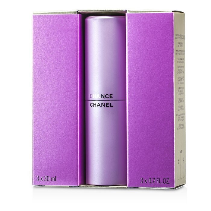 Chanel Chance Twist & Spray Eau De Toilette 3x20ml