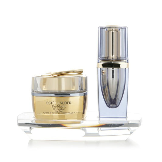 Estee Lauder Re-Nutriv Re-Creation Eye Balm: Eye Balm 15ml + Night Serum 4ml 2pcs