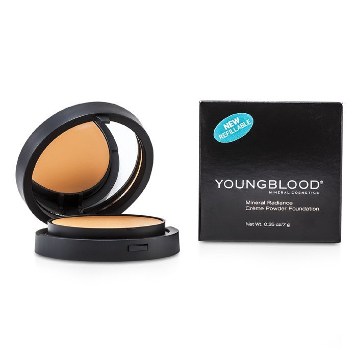 Youngblood Pressed Mineral Foundation - Koffie 8g/0.28oz