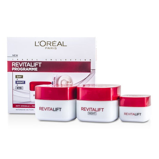 L'oreal Advanced Revitalift Program Oogcrème 15ml/dag Crème 50ml/nacht Crème 50ml 115ml