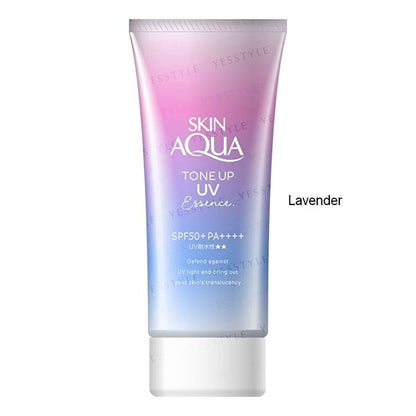 Rohto Skin Aqua Tone Up UV Essence - Blauw 80g