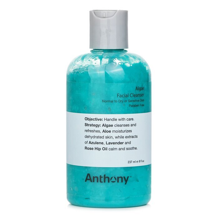 Anthony Logistics For Men Algae Facial Cleanser (Normal To Dry Skin) 237ml/8oz