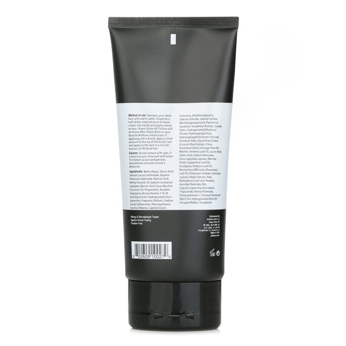 Anthony Logistics For Men Shave Cream 170g/6oz