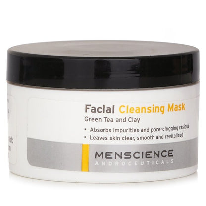 Menscience Facial Cleaning Mask - Green Tea And Clay 90g/3oz