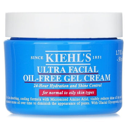 Kiehl's Ultra Facial Oil-Free Gel Cream - Voor normale tot vette huidtypes 50 ml