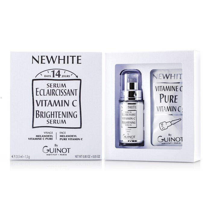Guinot Newhite Vitamine C verhelderend serum (verhelderend serum 23,5 ml/0,8 oz + pure vitamine C 1,5 g/0,05 oz) 2 stuks