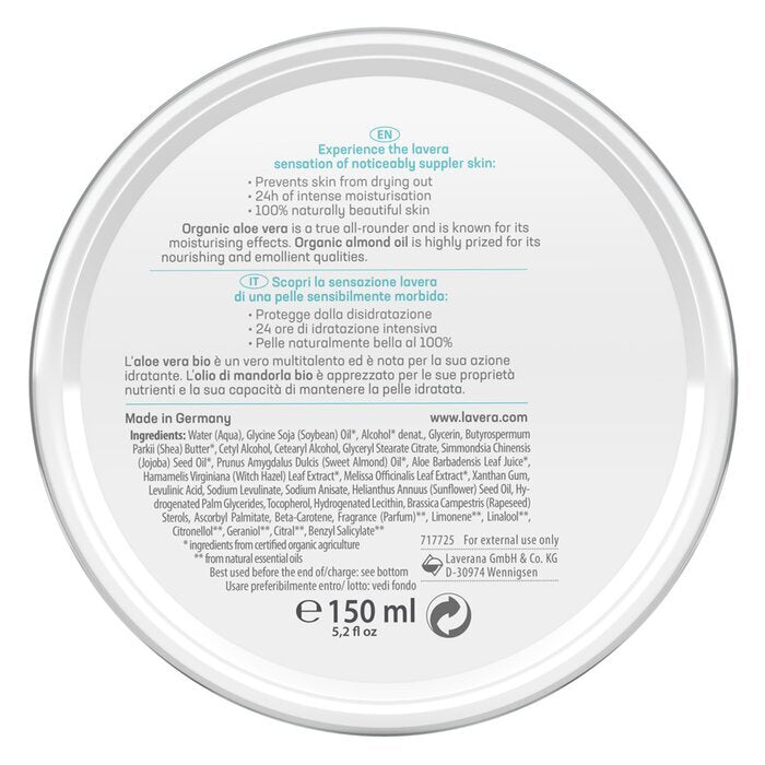 Lavera Basis Sensitiv All-Round Cream 150ml/5oz