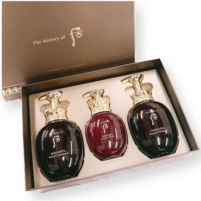 Whoo (The History Of Whoo) Jinyulhyang Shampoo Set 350ml+350ml+220