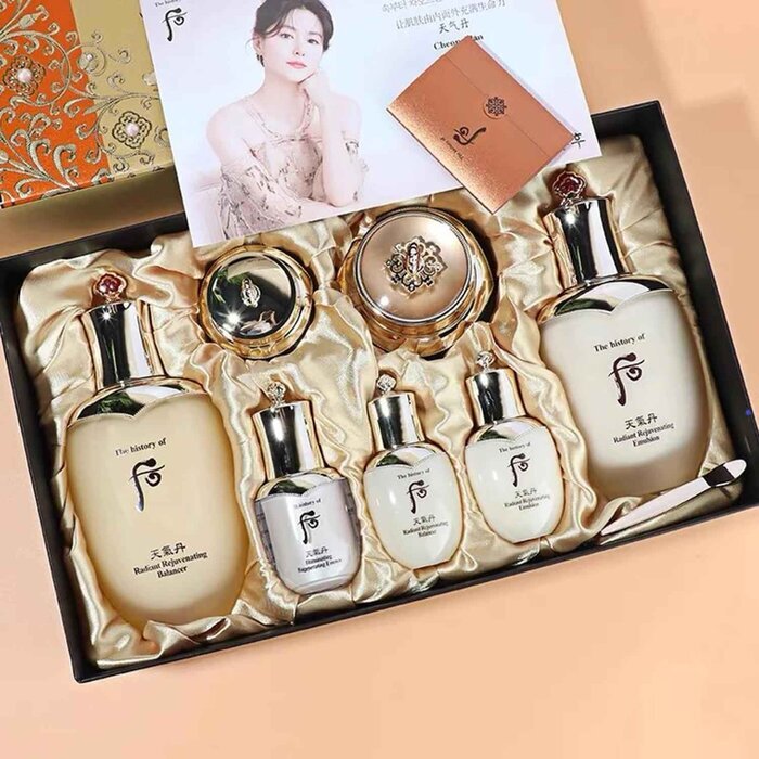 Whoo (The History Of Whoo) Cheongidan Radiant Rejuvenating Set 7 pcs